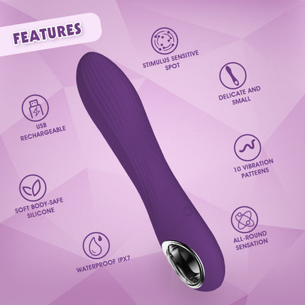 Bulgy Tip Classic Vibrator