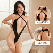One-piece cutout nude SM lingerie set