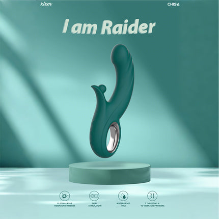 Raider wiederaufladbarer Vibrator