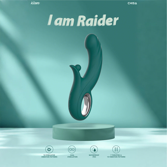 Raider wiederaufladbarer Vibrator