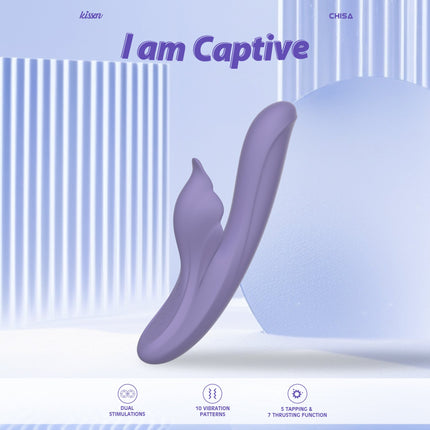 Captive Silicone Massager