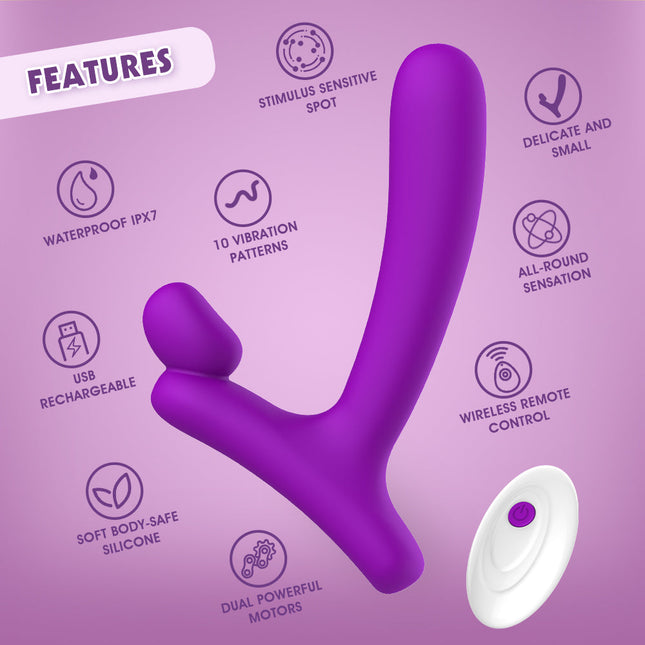 Vibreur en silicone Hornet