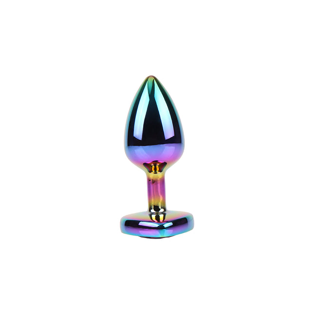Rainbow Heart Gem Plug M