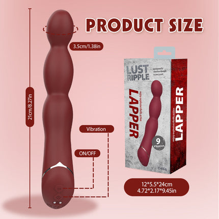 Lapper Silicone Massager