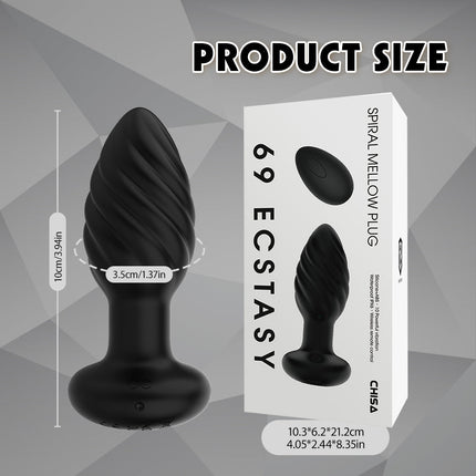 Spiral-Mellow-Analdildo