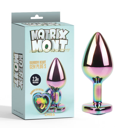Rainbow Gem Meatl Plug S