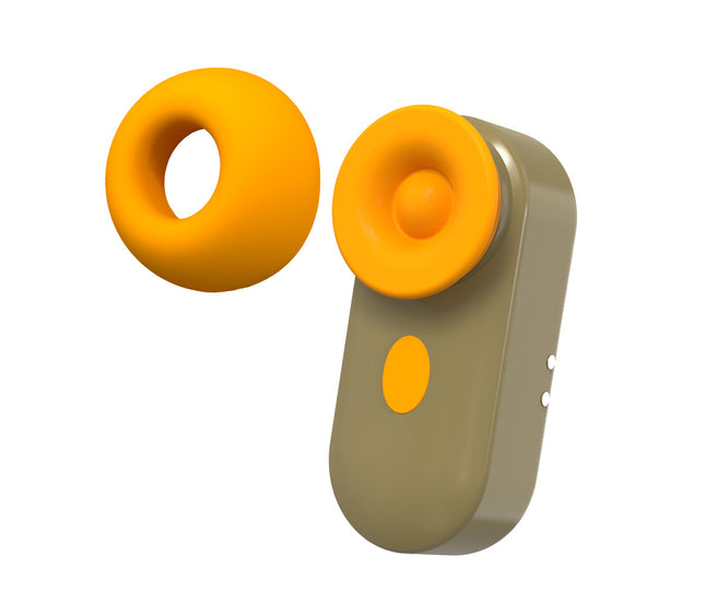 Kopfhörerförmiger Vibrator