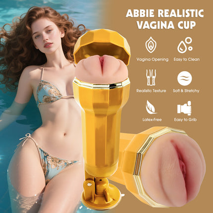 Coupe vaginale réaliste Abbie