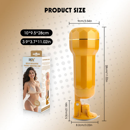 Kelsi Coupe vaginale réaliste