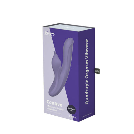 Captive Silicone Massager