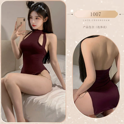 Retro cheongsam lingerie